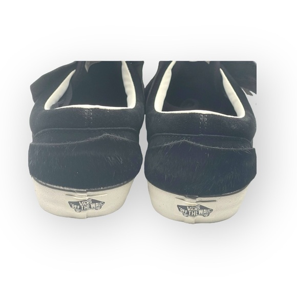 HTF: new Vans ™ ®✌︎︎ Origami Calf Hair Sneaker ✌︎︎ Black Leather Overlay ✌︎︎ - Picture 6 of 16